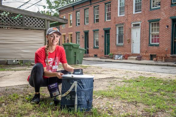 Stormwater Management project in Baltimore City