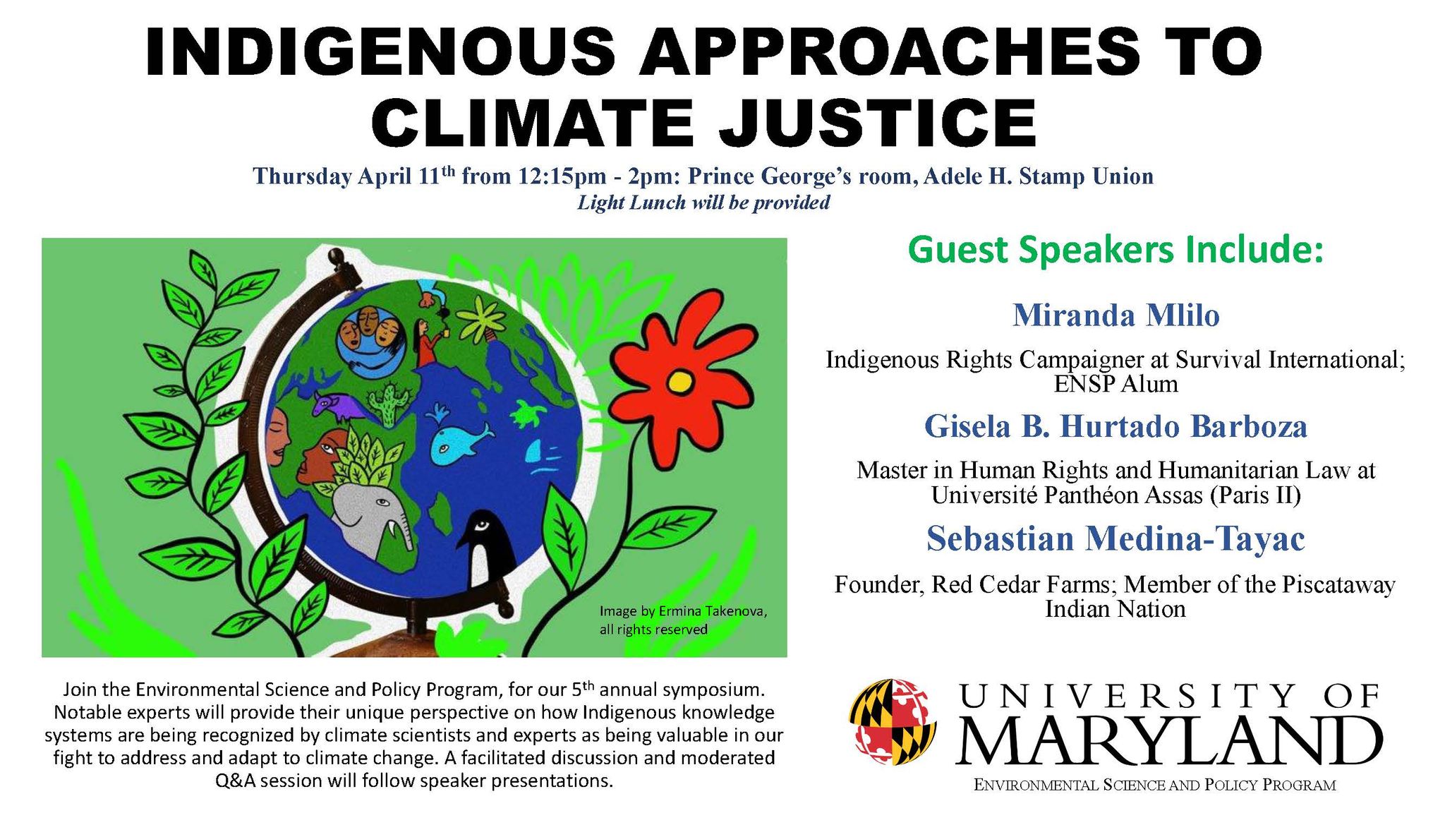 ENSP Event Flyer