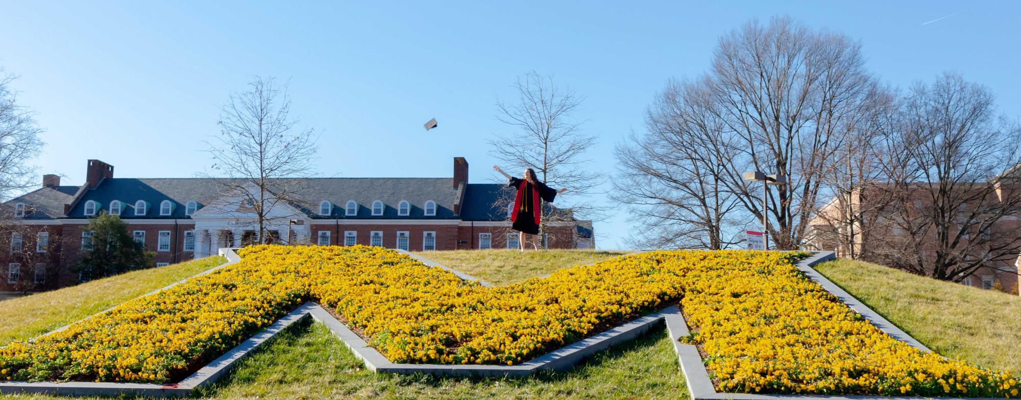 Graduate at Maryland 'M'