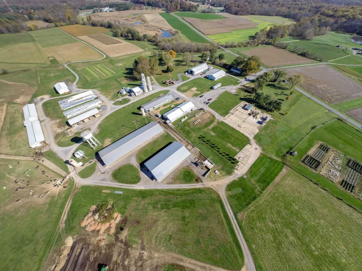 Aerial of a MAES location